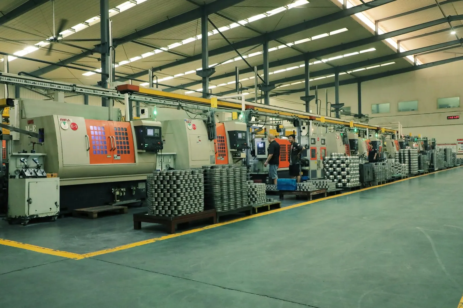 TFL Bearing spherical roller bearing factory workshop and machining line