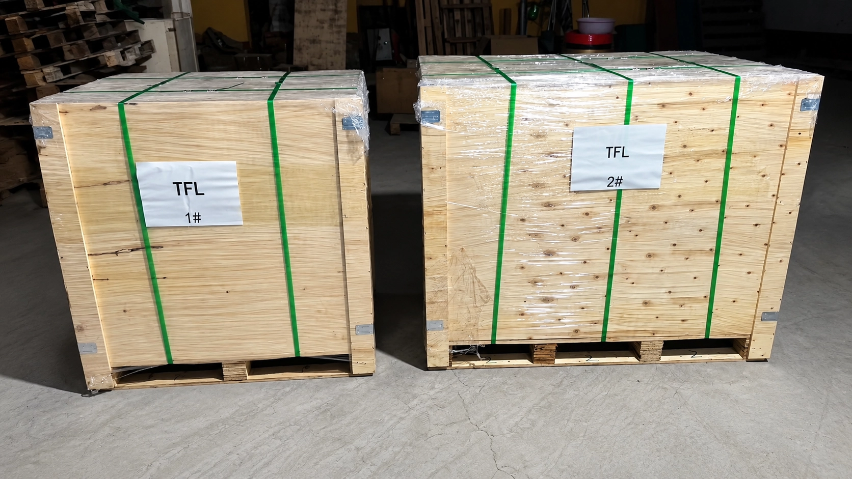 Vorbereitung des Lagerlagers und des Versands für die Prüfung der Exportdokumente
