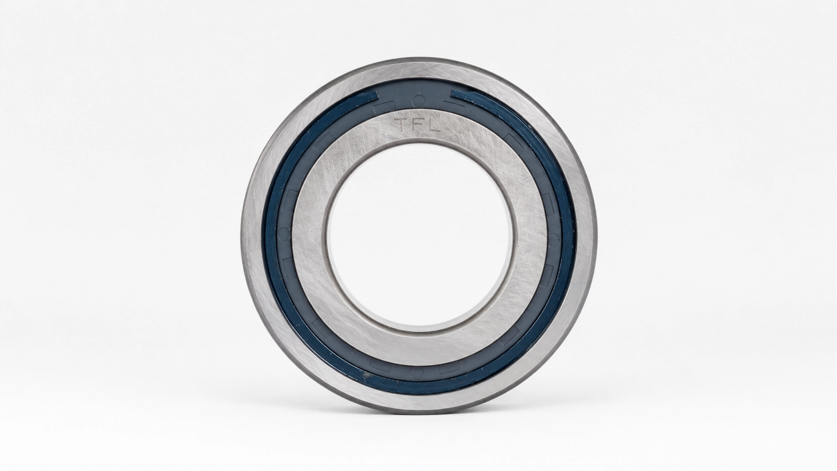 Sealed and open spherical roller bearings displayed side by side